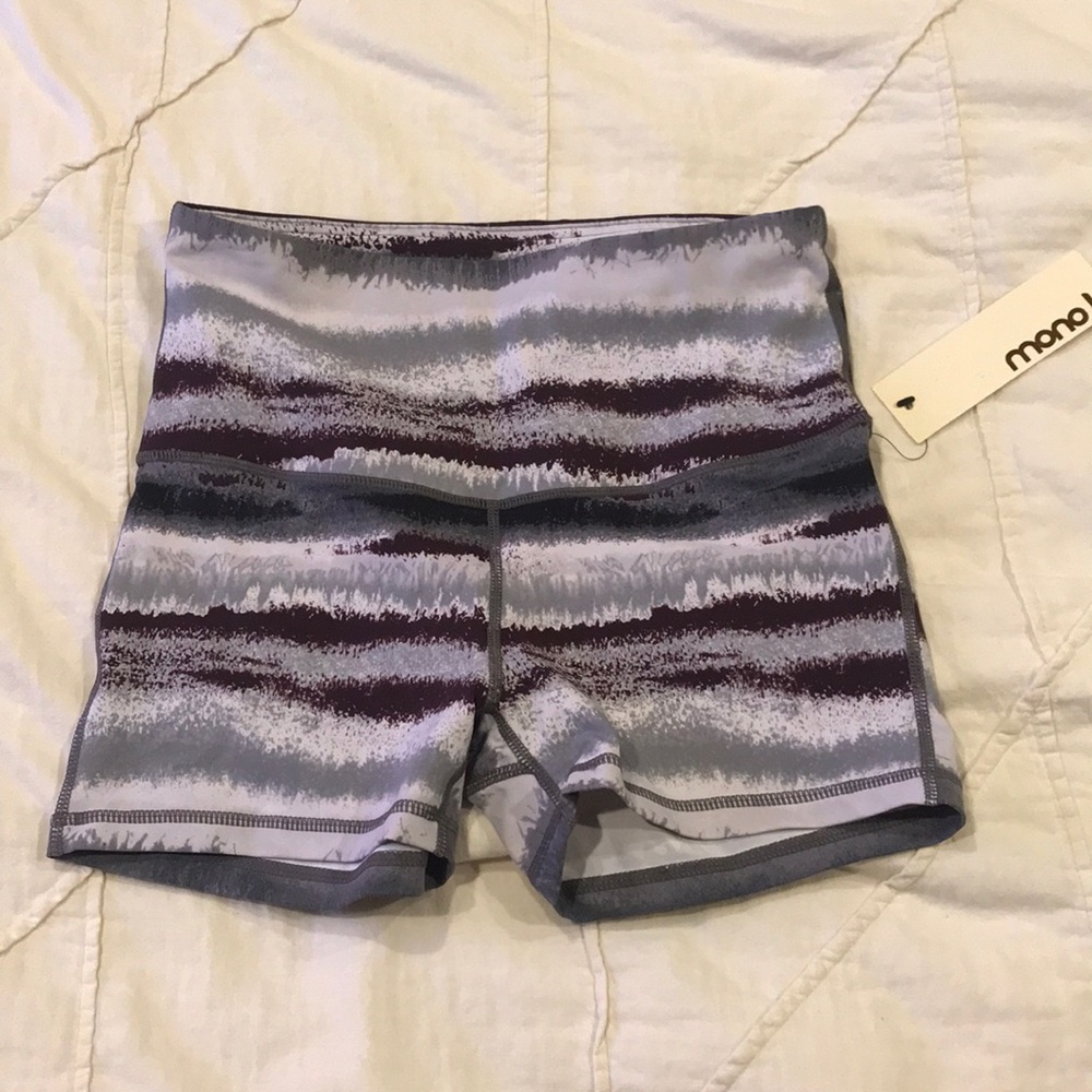 Mono B yoga shorts